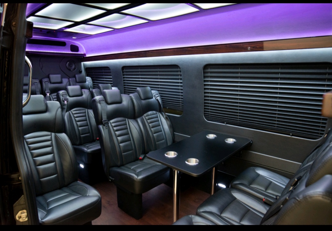 Executive Sprinter Van Interior