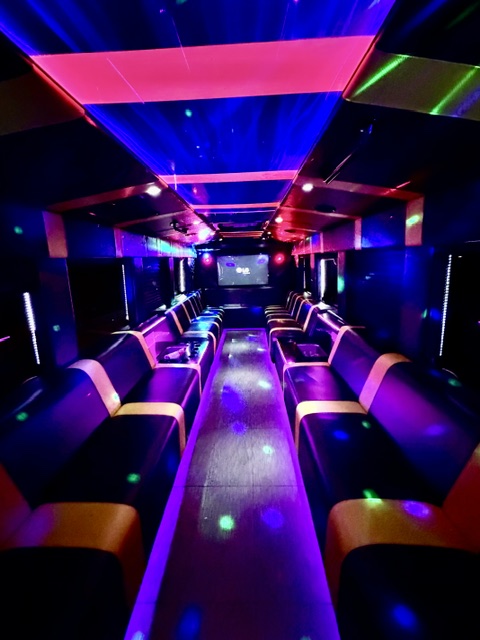 Party Bus Interior — The Titan